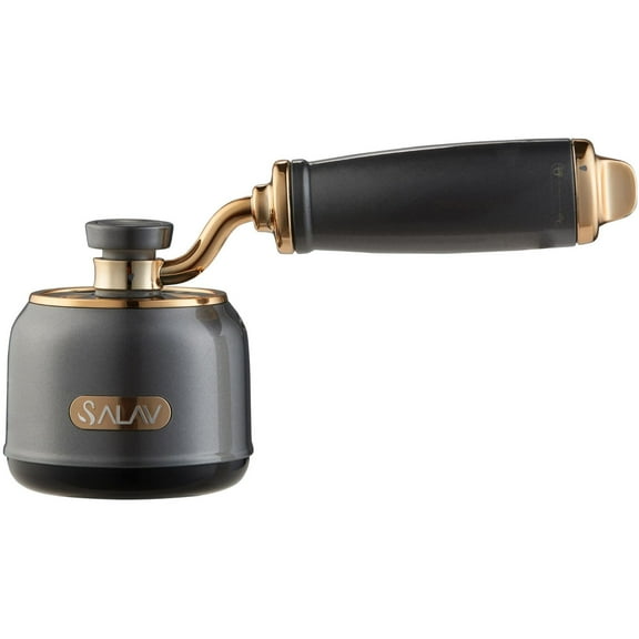 SALAV® Retro Edition Rechargeable Fabric Shaver and Lint Roller with 6-Blade Shaving System, Titanium