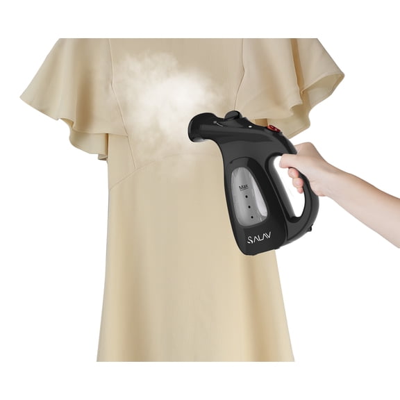SALAV TS-06 Hand Held Garment Steamer, Compact & Lightweight, Black