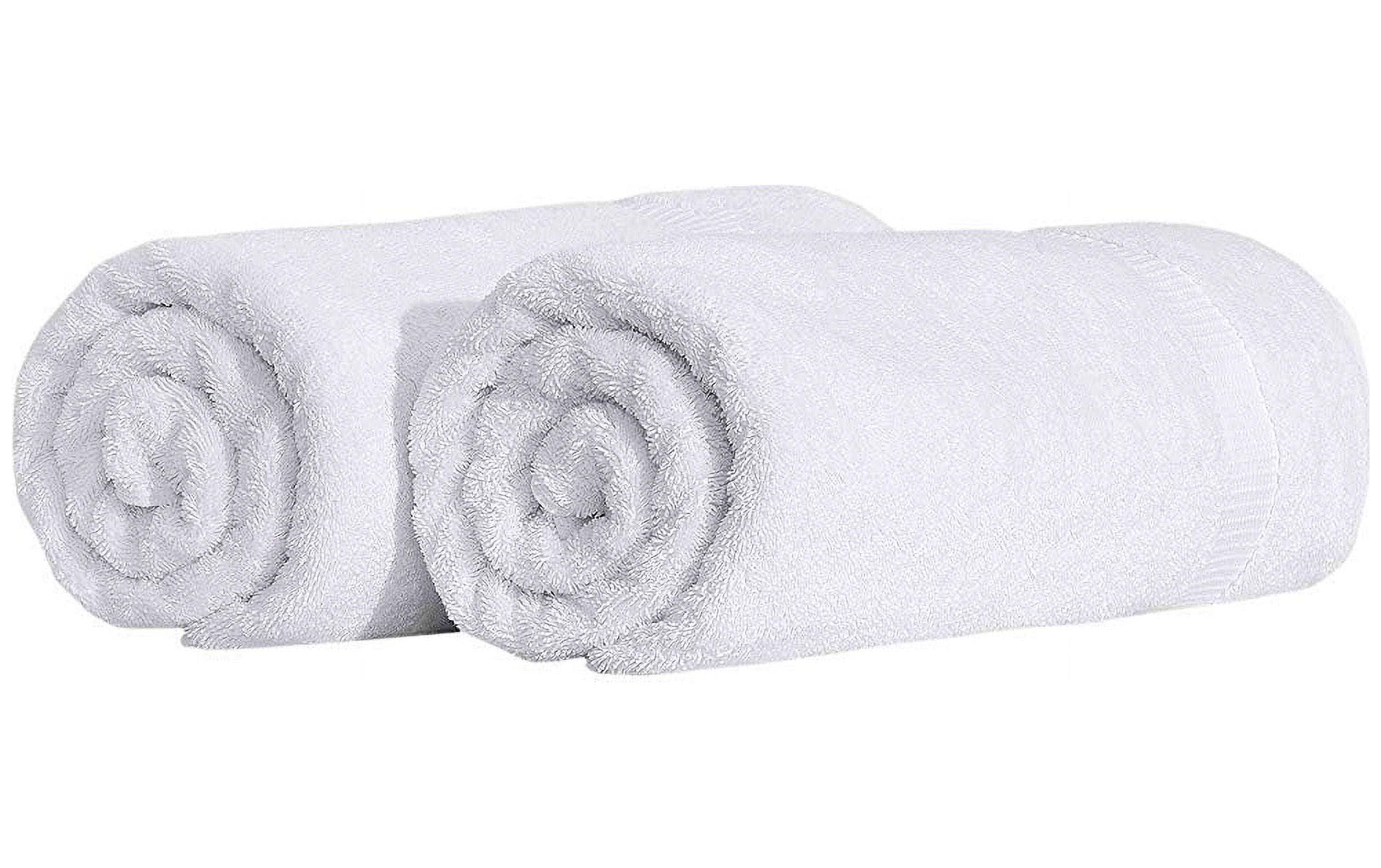 SALBAKOS 6 Piece Bath Towel Set - Turkish Luxury Hotel & Spa Collection -  Oeko-TEX Organic - Eco-Friendly Turkish Cotton (Purple)