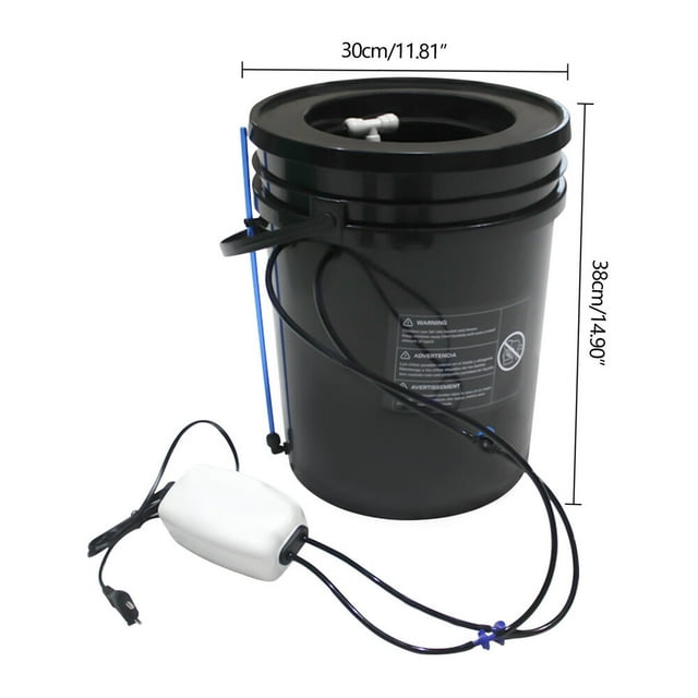 SALE 5Gallon DWC Hydroponic Deep Water Culture Bucket Grow System Tool