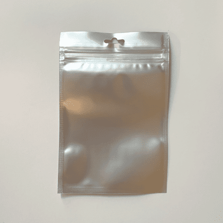 *SALE* 5" X 7" 4mil(100um) ESD Anti-Static Silver-Silver Zip Lock Bag X 600