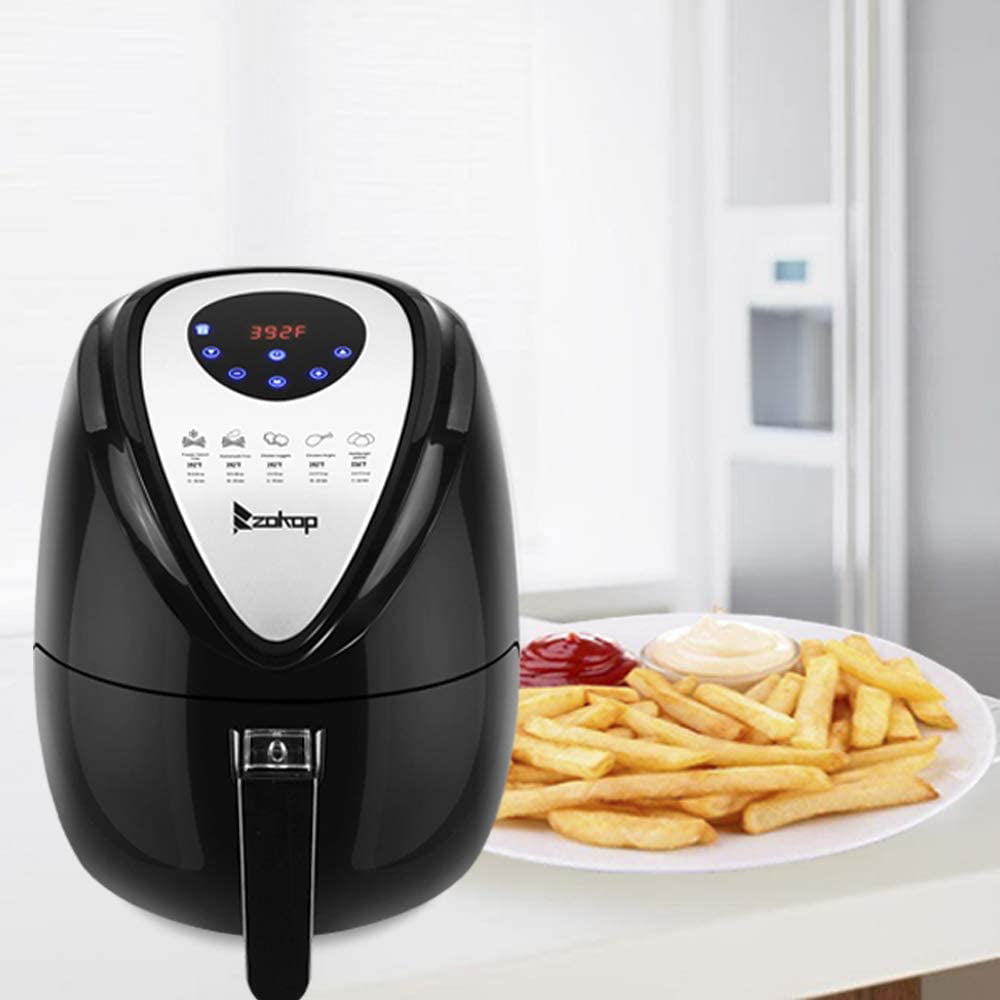 SALE CLEARANCE Air Fryer, 2.5-Quarts Air Oven, Rotisserie Oven, Electric  Air Fryer Oven with LED Digital Touchscreen,4-in-1 Countertop Oven with
