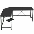 thumbnail image 1 of SALE CLEARANCE L Shaped Gaming Desk with Shelves 65 Inch Reversible Corner Computer Desk or 2 Person Long Table for Home Office Large Writing Storage Workstation, 1 of 7