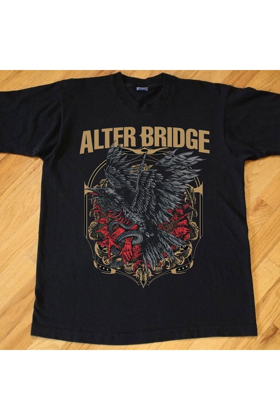 SALE - Collection Alter Bridge Band Short Sleeve Black S-3XL T-Shirt S-3XL