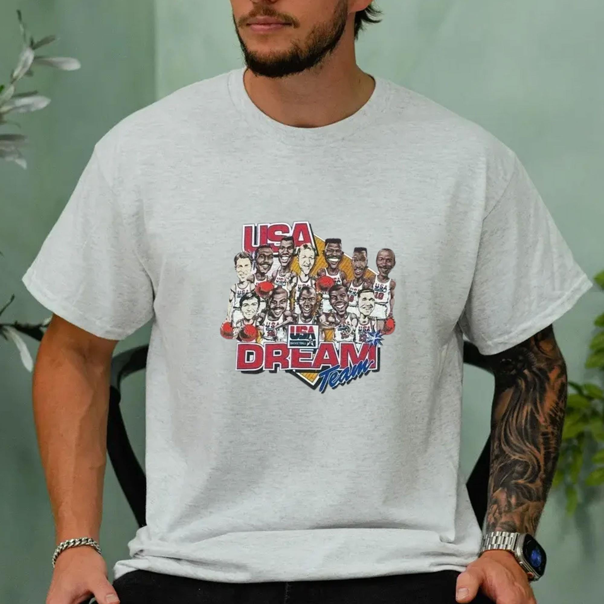 Vintage 1992 dream team shirt good