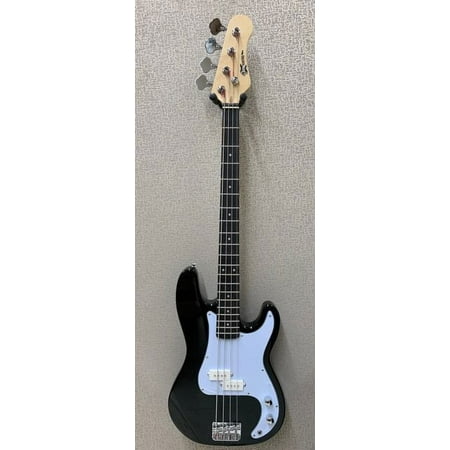 SALE - Effin Guitars EPB/BK Precision Vintage Bass 4-String Electric Bass Guitar