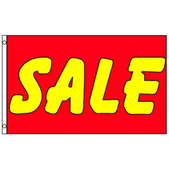 SALE Flag Business Advertising Banner Store Pennant 2 x 3 Ft Red Yellow 2x3 New