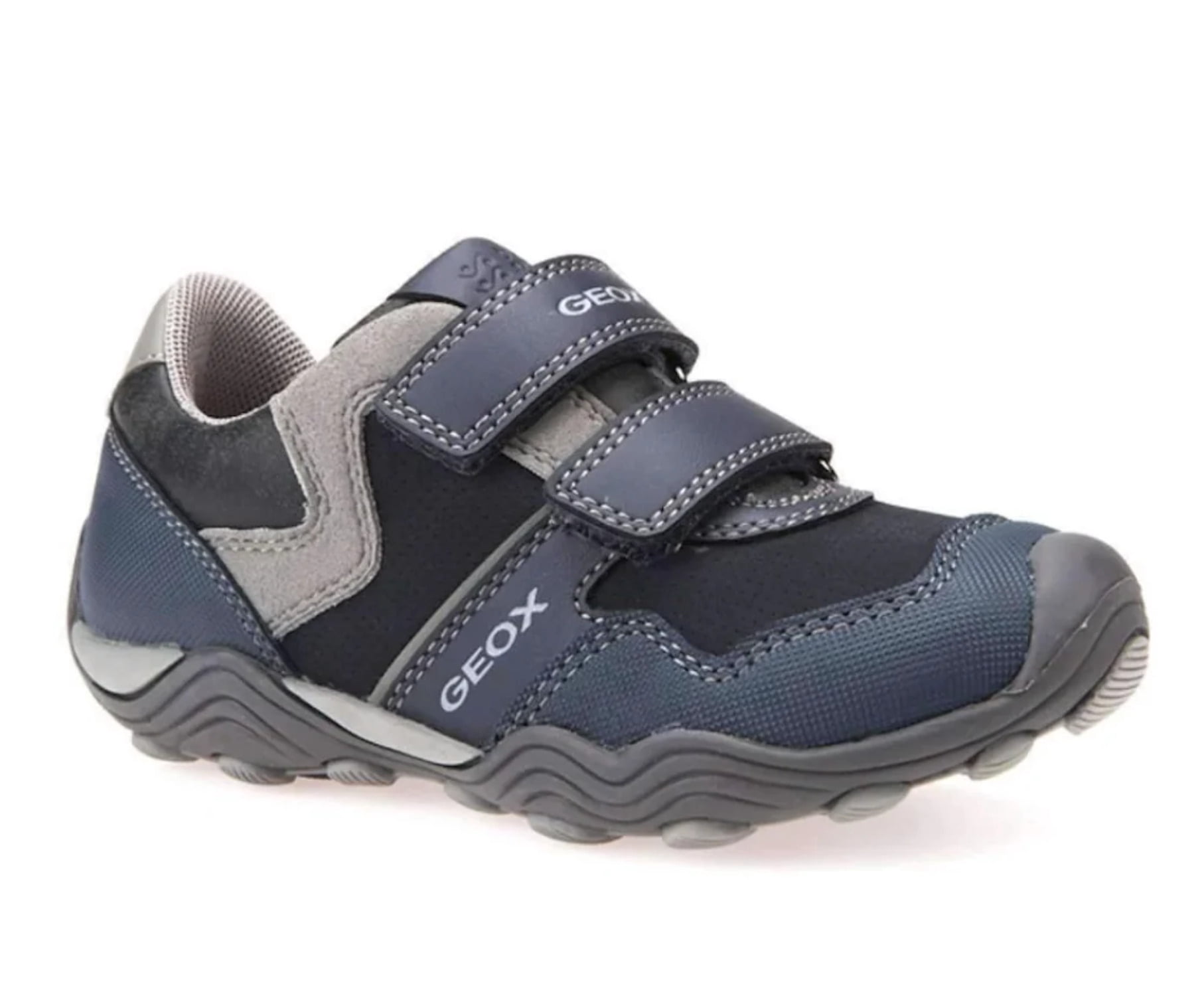 Geox Boys Arno A Sneaker - Breathable & Water-Repellent School Shoes For Kids