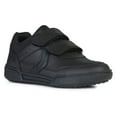 thumbnail image 1 of SALE Geox J Poseido All Black Flat Velcro Sneaker, 1 of 5