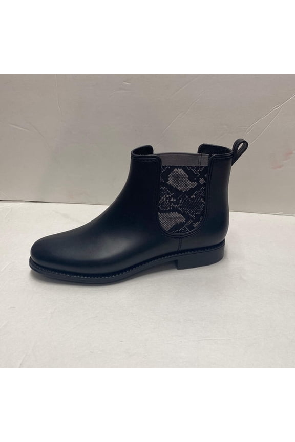 SALE HF Marsala SNK Snake Print Elastic Ankle Boot