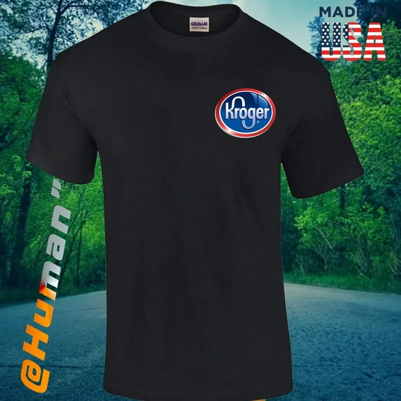 SALE!! Kroger Stores Logo Design Unisex Retro Vintage Unisex T-shirt S-5XL