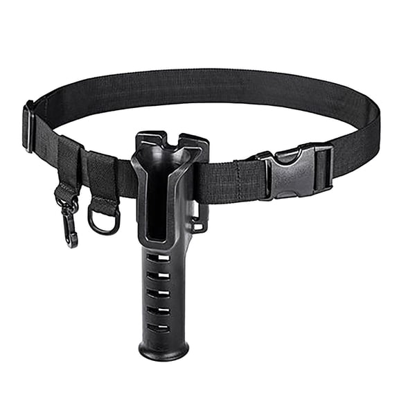 ON SALE!Loyerfyivos Fishing Rod Holder Belt ,Adjustable Waist Wading Belts for Men with Portable Pole Inserter for Spinning Casting Reel, Outdoor Surf Kayak Fly Fishing Gear Accessories Wader Strap