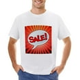 thumbnail image 1 of SALE! Men’s T-Shirt 100% Cotton Casual Short Sleeve Tops Gift Tee White XL, 1 of 2
