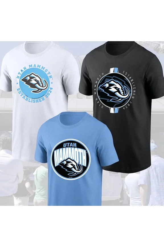 SALE OFF!!! Utah Mammoth Hockey Team Logo 2025 All Size