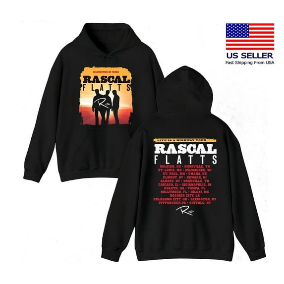 SALE!!! Rascal Flatts Reveal 2026 Life Is a Highway Tour Hoodie, FAST ...