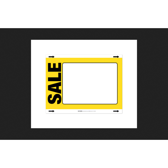 Sale Sign 7" X 11"
