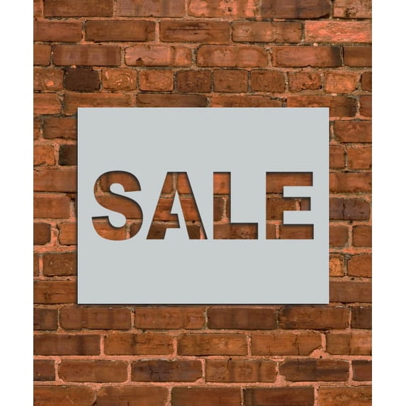 SALE Sign Stencil