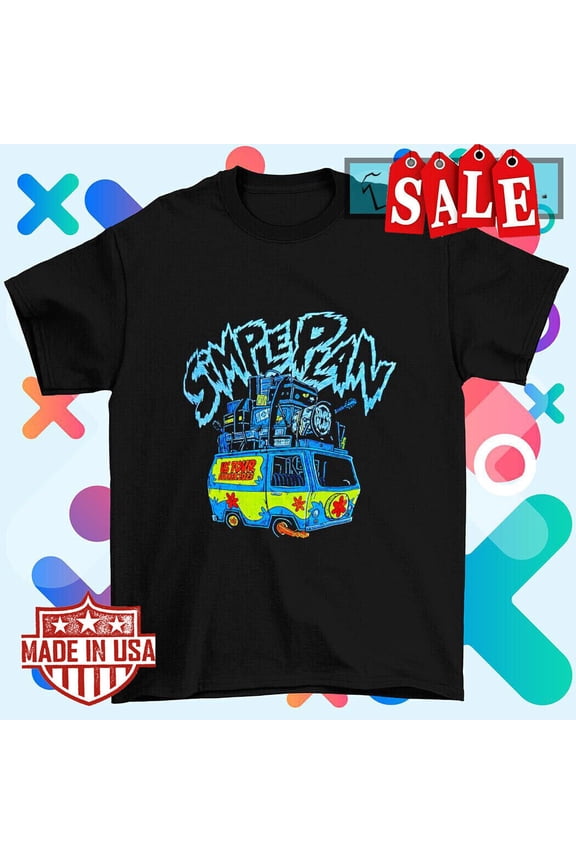 SALE Simple plan us tour summer 2023 Black Cotton All Size Shirt