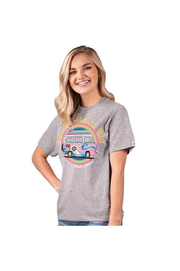 SALE Simply Southern Collection Preppy Good Time Roll T-Shirt
