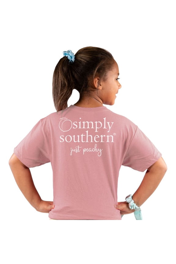 SALE Simply Southern Preppy Just Peachy T-Shirt
