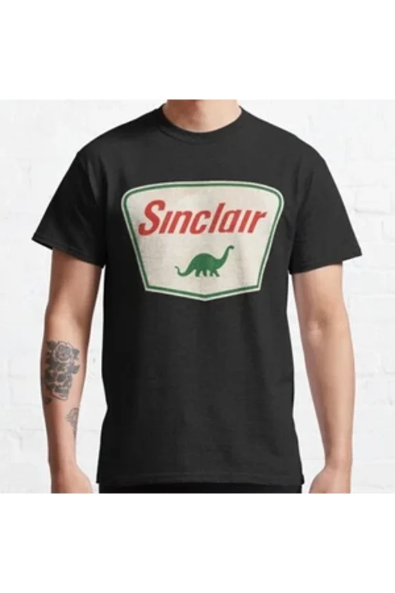 SALE!! Sinclair Oil Vintage Logo Retro Vintage Unisex Logo T-Shirt Size S-5XL