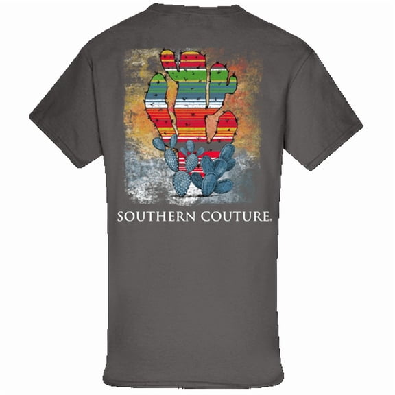 SALE Southern Couture Classic Serape Cactus T-Shirt