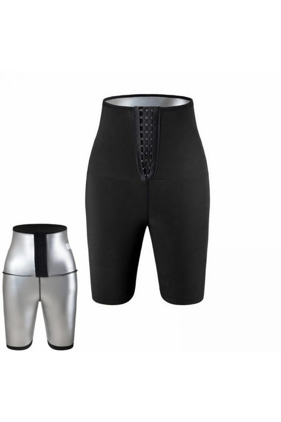 SALE Sweat Sauna Pants Body Shaper Shorts Weight Loss Slimming Shapewear Women Waist Trainer Tummy Thermo Sweat Leggings Fitness Shorts