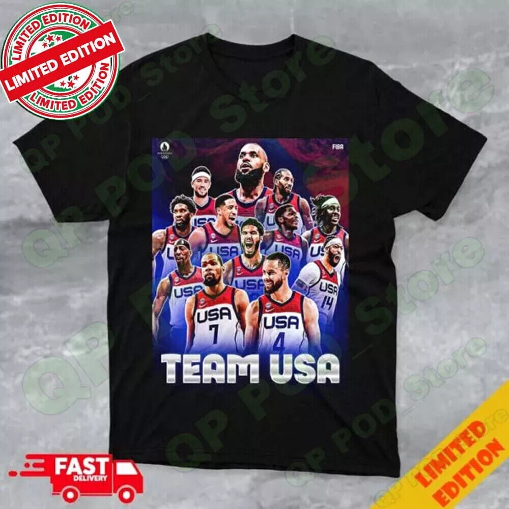 SALE Team USA Men’s Basketball A 12Man Roster For Olympic Paris 2024