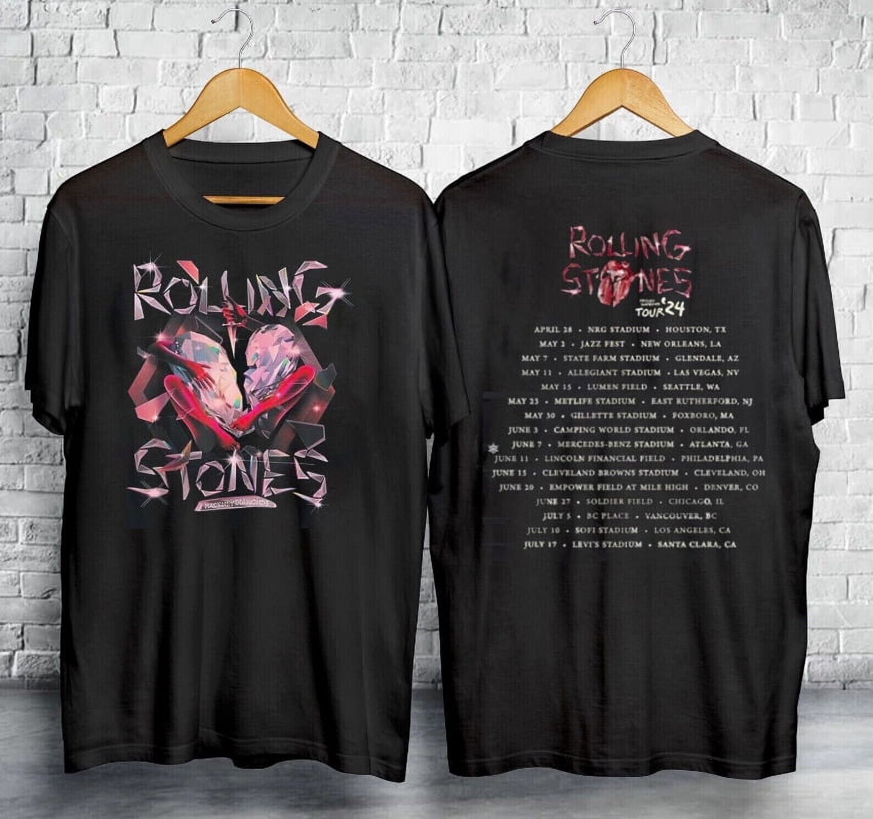 SALE!!_The Rolling Stones Hackney Diamonds Tour 2024 T Shirt The