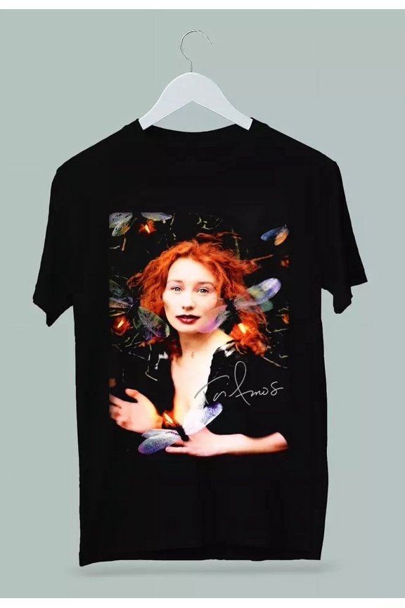 SALE Vtg Rare Tori Amosm Singer Heavy Cotton Black S-5XL Unisex Shirt