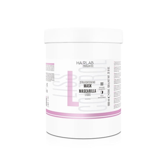 SALERM - Smoothing Hair Mask - Lisos Hair Lab - 1000 ml / 32.8 oz