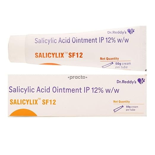 SALICYLIC Acid Ointment 12% W/W 50gm (SALICYLIX SF12)