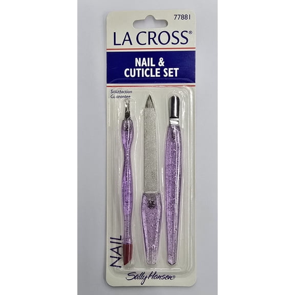 SALLY HASNSEN LA CROSS NAIL & CUTICLE SET - 77881