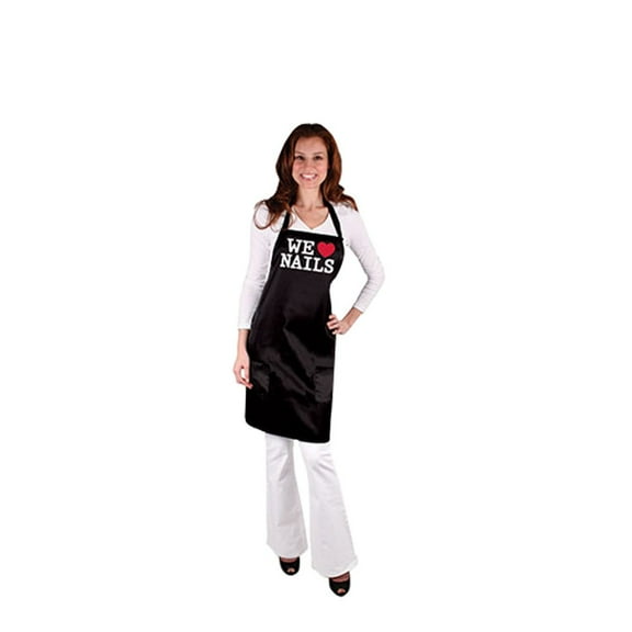 SALONCHIC Salon Hair Stylist Expressions All-Purpose Nail Tech Apron CA-4075