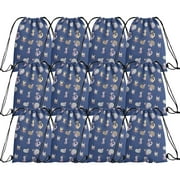 SALQGBUW-Pokemon 16 Pack Drawstring Candy Bags – Fun Cartoon Party Favor Bags for Kids Birthday, Celebrations, Gift Giving, and Everyday Surprises