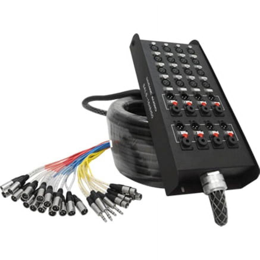 SALS-16x8x50 - 16 Channel 50' Snake Cable (XLR & TRS Returns)