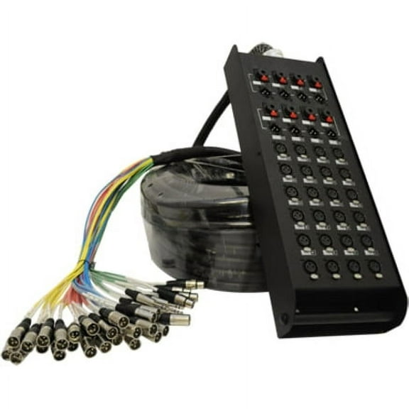 SALS-24x8x100 - 24 Channel 100' Snake Cable (XLR & TRS Returns)