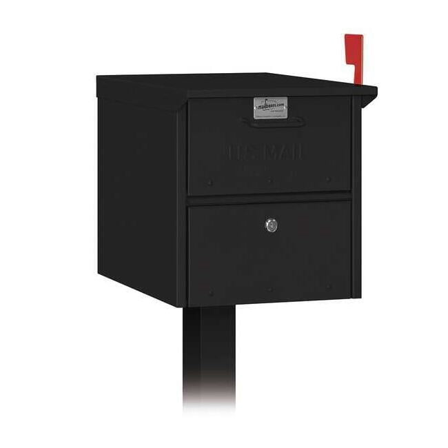SALSBURY INDTRIES 4325BLK Roadside Mailbox,Black