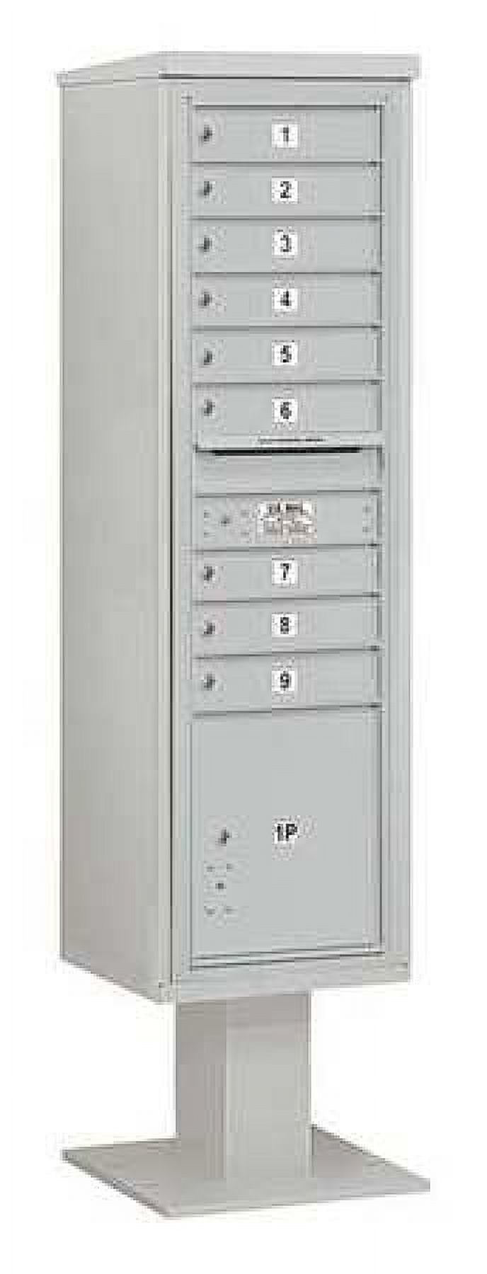 Salsbury Industries 4C Pedestal Mailbox Maximum Height Unit Single ...