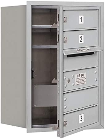 SALSBURY INDUSTRIES 3706S-03AFU 4C Horizontal Mailbox