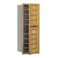 thumbnail image 1 of SALSBURY INDUSTRIES 3710S-08GFU Horiz Mailbox,USPS,8Dr,Gold,FL,37-1/2in, 1 of 3