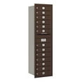 thumbnail image 1 of SALSBURY INDUSTRIES 3715S-13ZRP Horiz Mailbox,MB1,13Dr,Bronze,RL,55in, 1 of 3