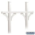 thumbnail image 1 of SALSBURY INDUSTRIES 4875WHT Mailbox Post,White,81in H,4in Thickness, 1 of 3