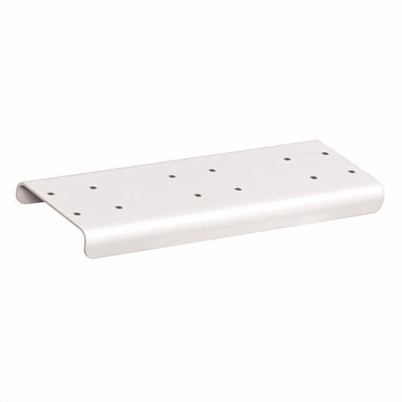 SALSBURY INDUSTRIES 4882WHT Rural Mailboxes Spreader,2 Wide,White