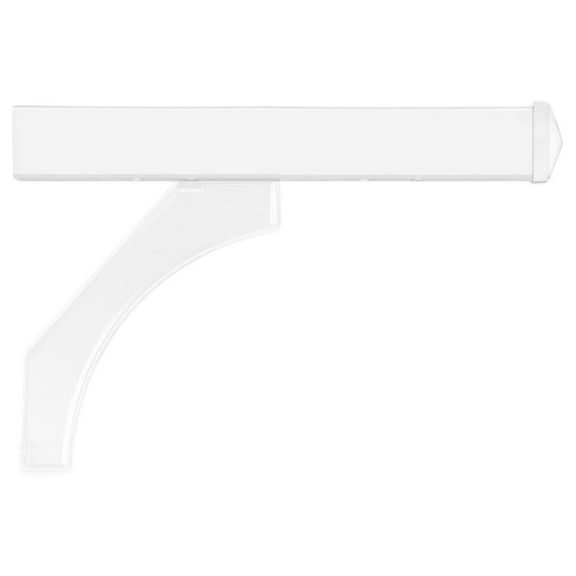 Arm Kit - Replacement for Deluxe Post for (2) Roadside Mailboxes - White