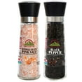 thumbnail image 1 of SALT 84 Salt and Pepper Grinder Set - Adjustable Salt Grinder & Pepper Grinder,  Transparent, 1 of 8