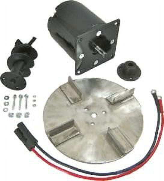 New Salt Spreader Motor Kit Compatible With Spinner Auger Hub Lead Wire
