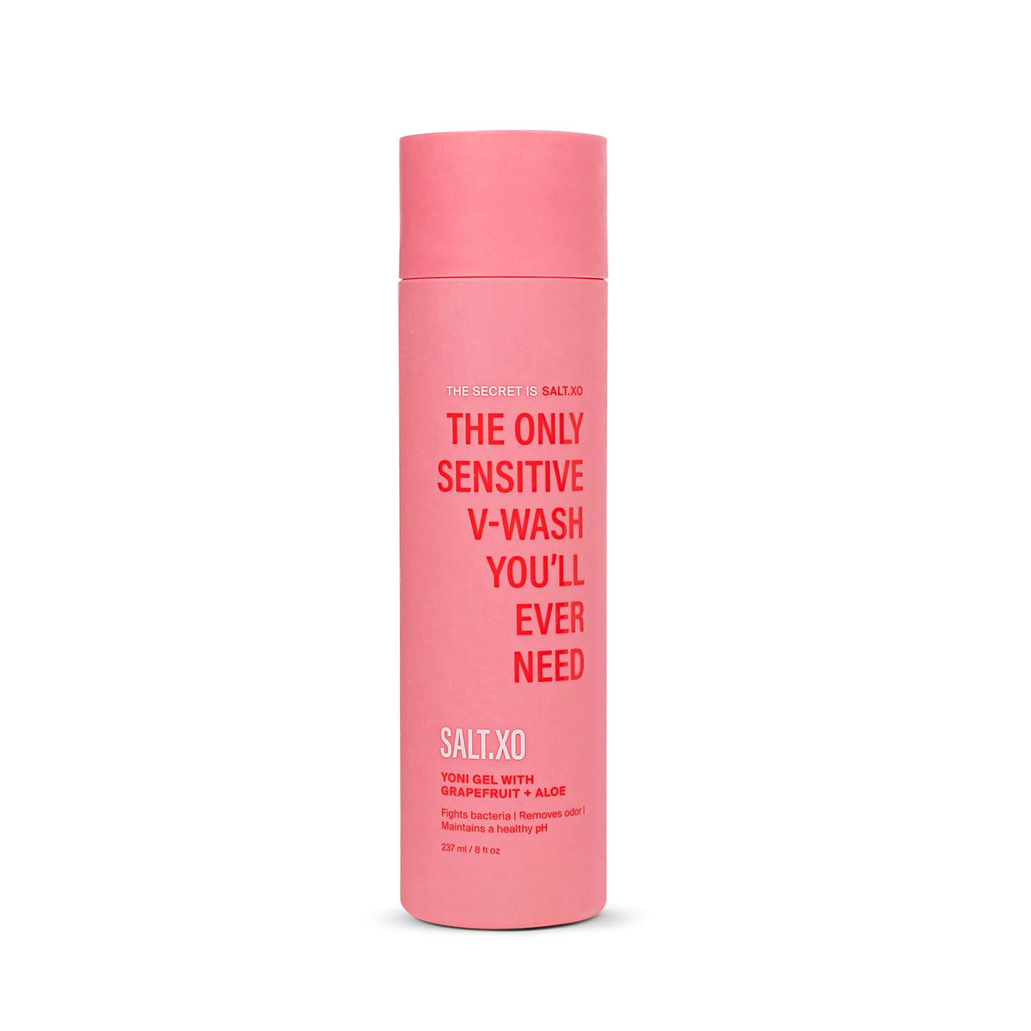SALT.XO Grapefruit Sensitive Yoni Gel Wash, Intimate Care Gel for Women, Organic Intimate Care