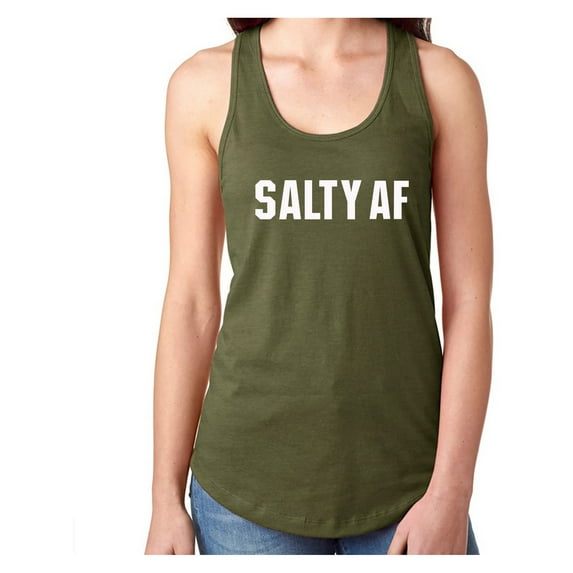 SALTY AF Racerback Tank