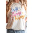 thumbnail image 1 of SALTY SANDY HAPPY GRAPHIC T-SHIRT, 1 of 5